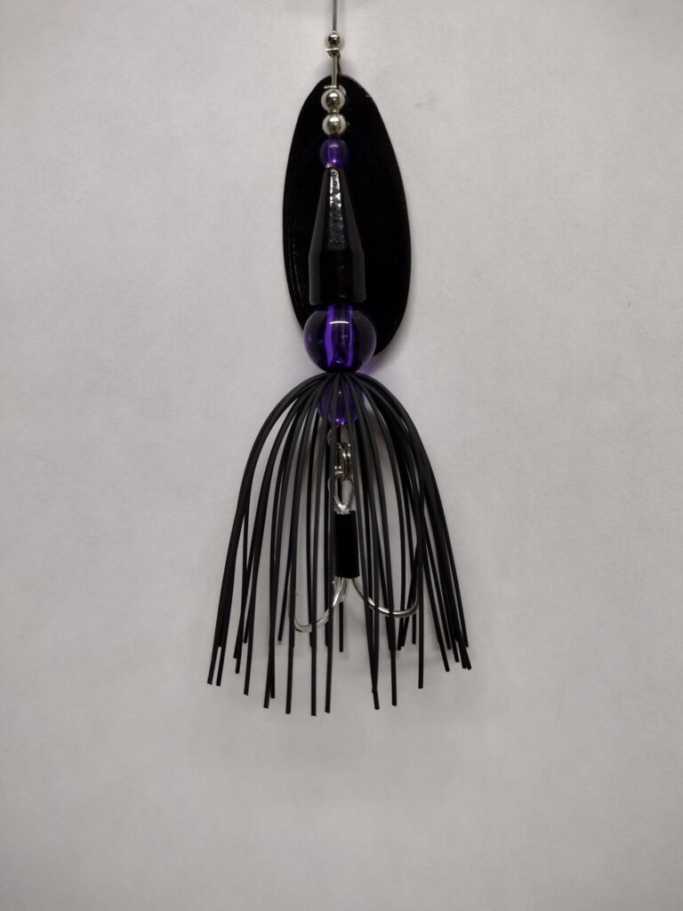 Black-Black-Purple Arctic Spinner